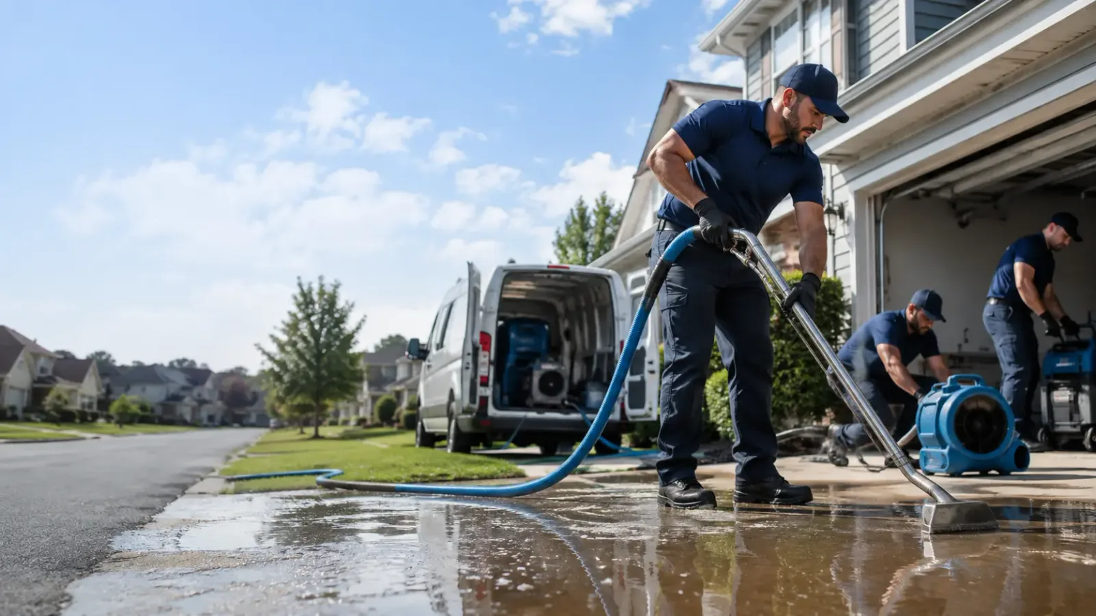 Flood Damage Restoration in Columbus, ND